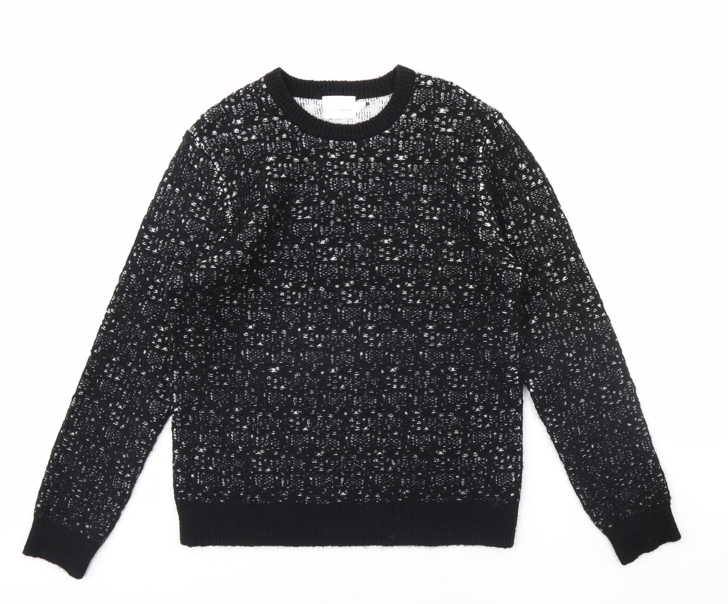 Topman Mens Black   Pullover Jumper Size L