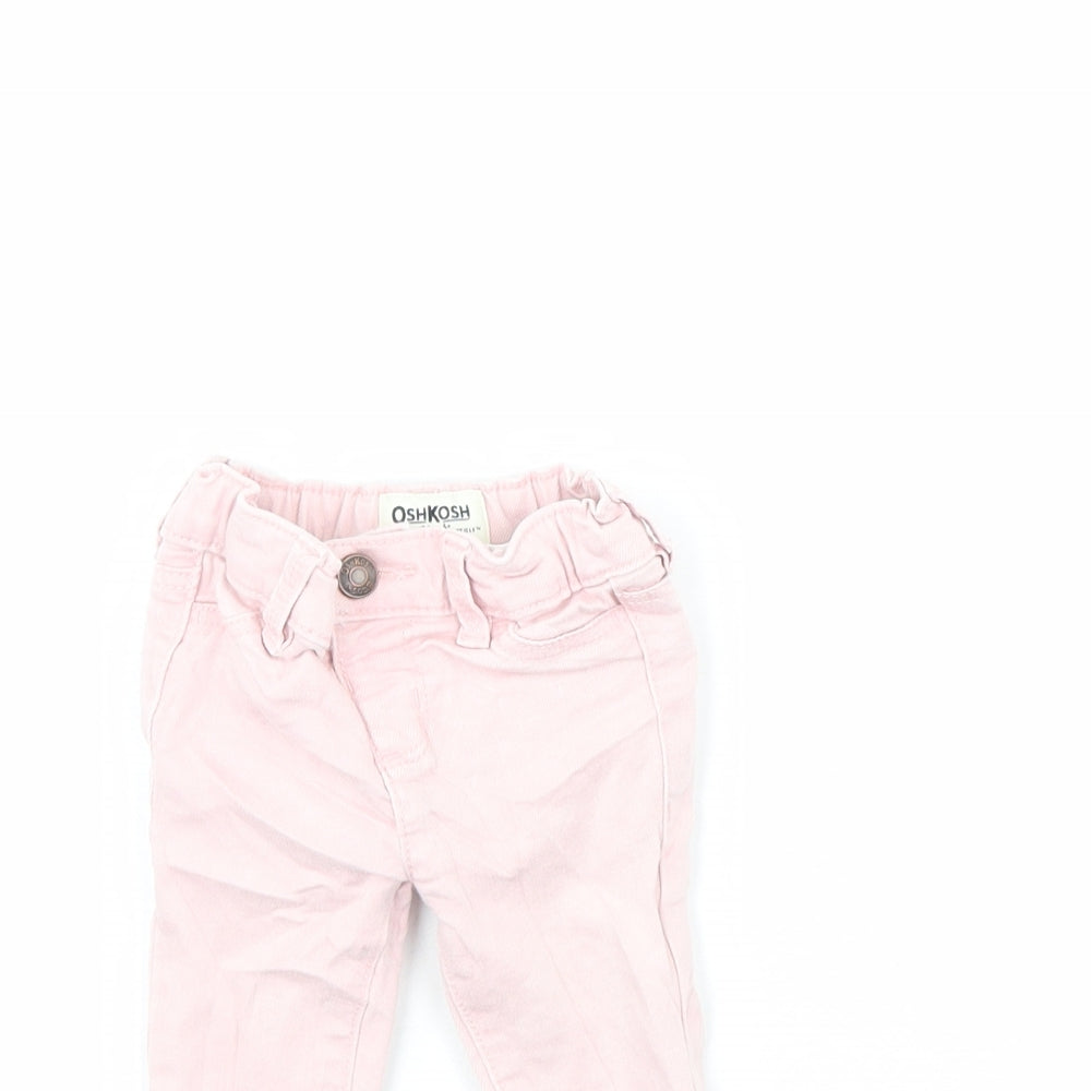Oshkosh Girls Pink   Capri Jeans Size 9 Months