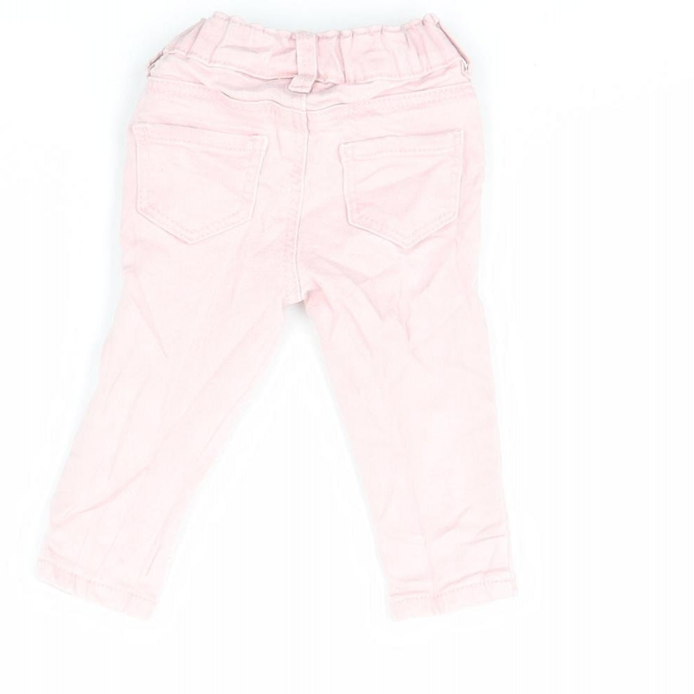 Oshkosh Girls Pink   Capri Jeans Size 9 Months
