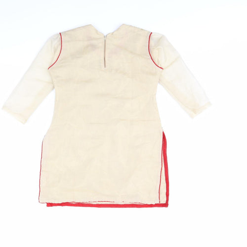 Preworn Womens Beige   Basic Blouse Size S