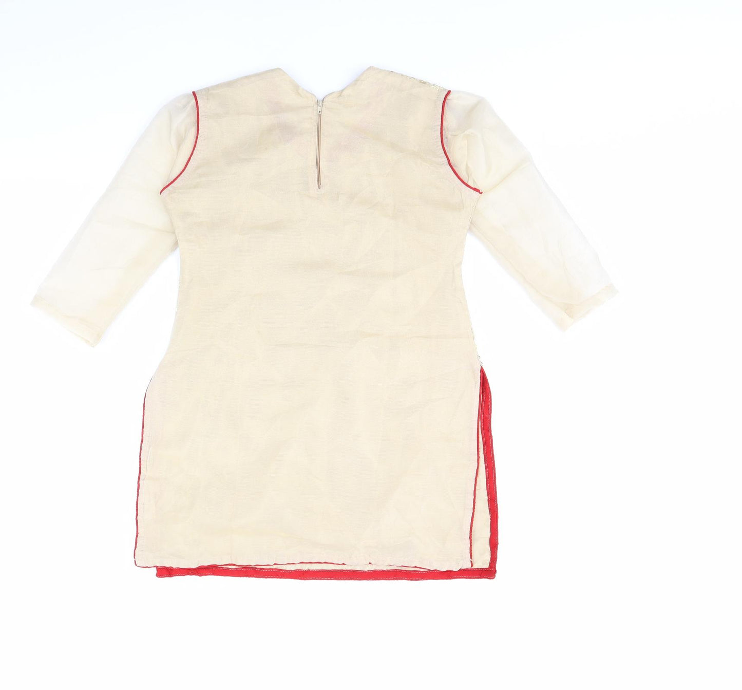 Preworn Womens Beige   Basic Blouse Size S