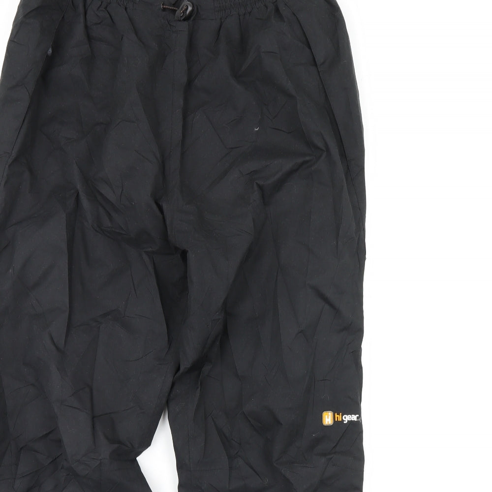 High gear Womens Black   Windbreaker Trousers Size 16 L30 in