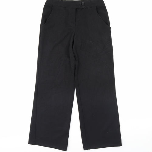 yes orange Womens Black   Trousers  Size 32 in L30 in