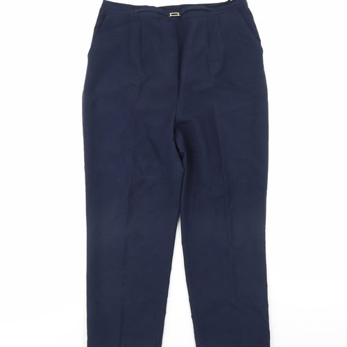Platform Womens Blue   Trousers  Size 18 L29 in