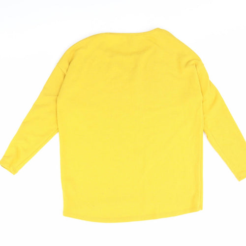 New Look Womens Yellow   Pullover Jumper Size S
