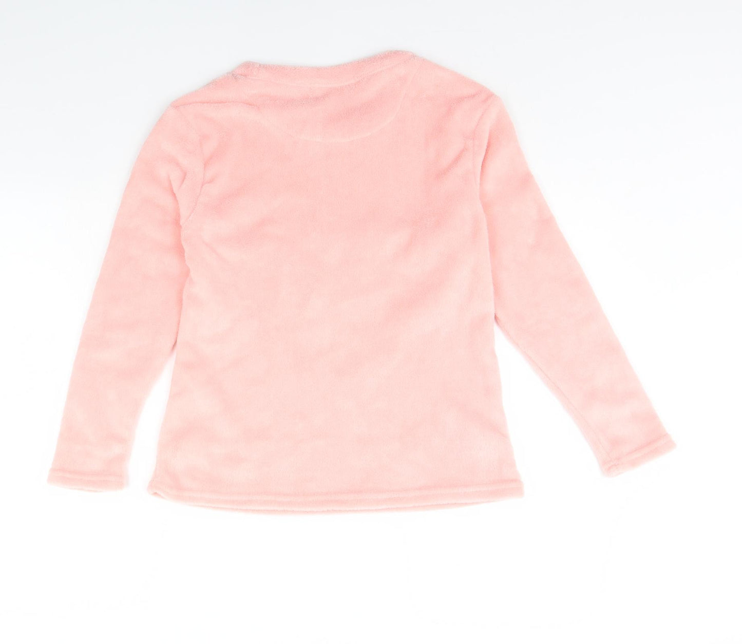Just Like You Girls Pink Solid  Cami Pyjama Top Size 12 Years  - Cloud