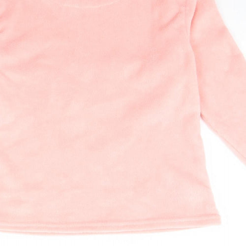 Just Like You Girls Pink Solid  Cami Pyjama Top Size 12 Years  - Cloud