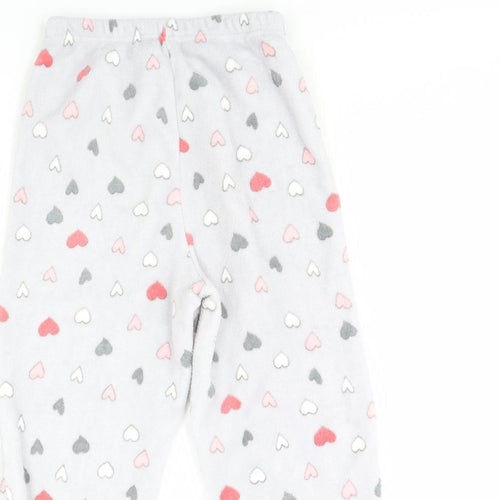 Just Like You Girls Purple Spotted  Cami Pyjama Pants Size 12 Years  - Heart