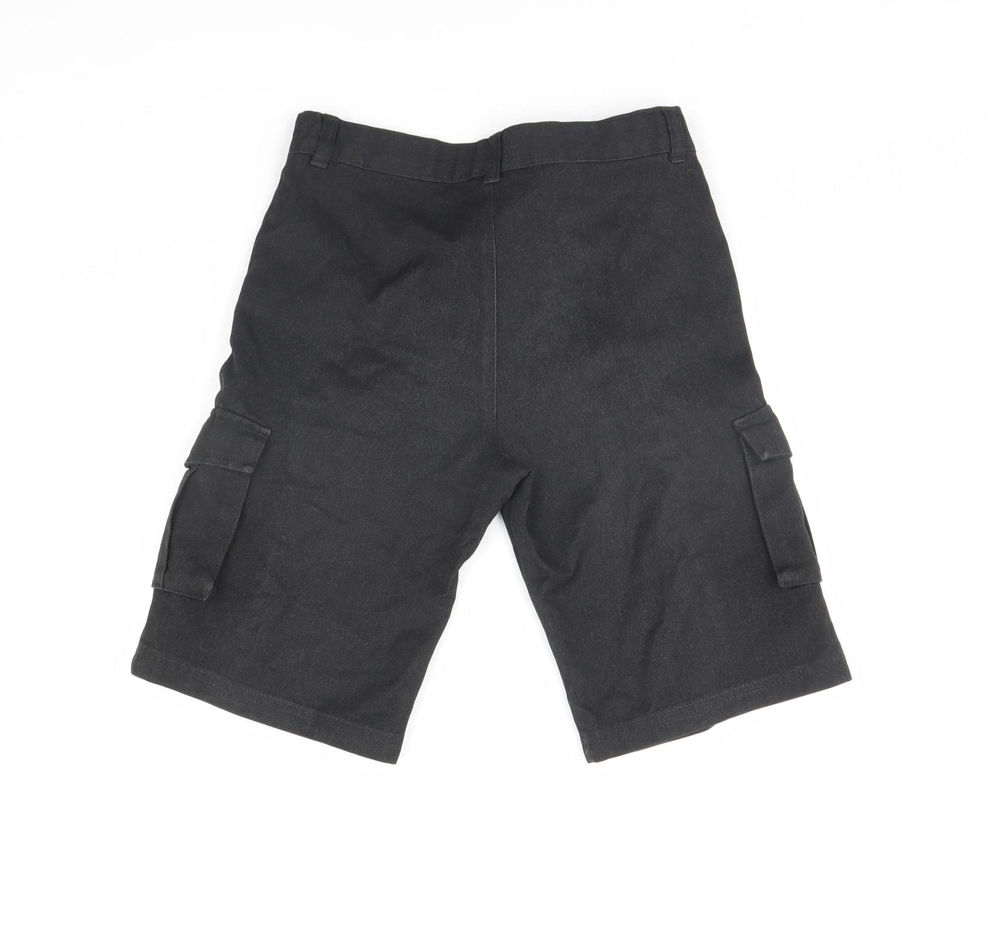 George Boys Black   Utility Shorts Size 9 Years