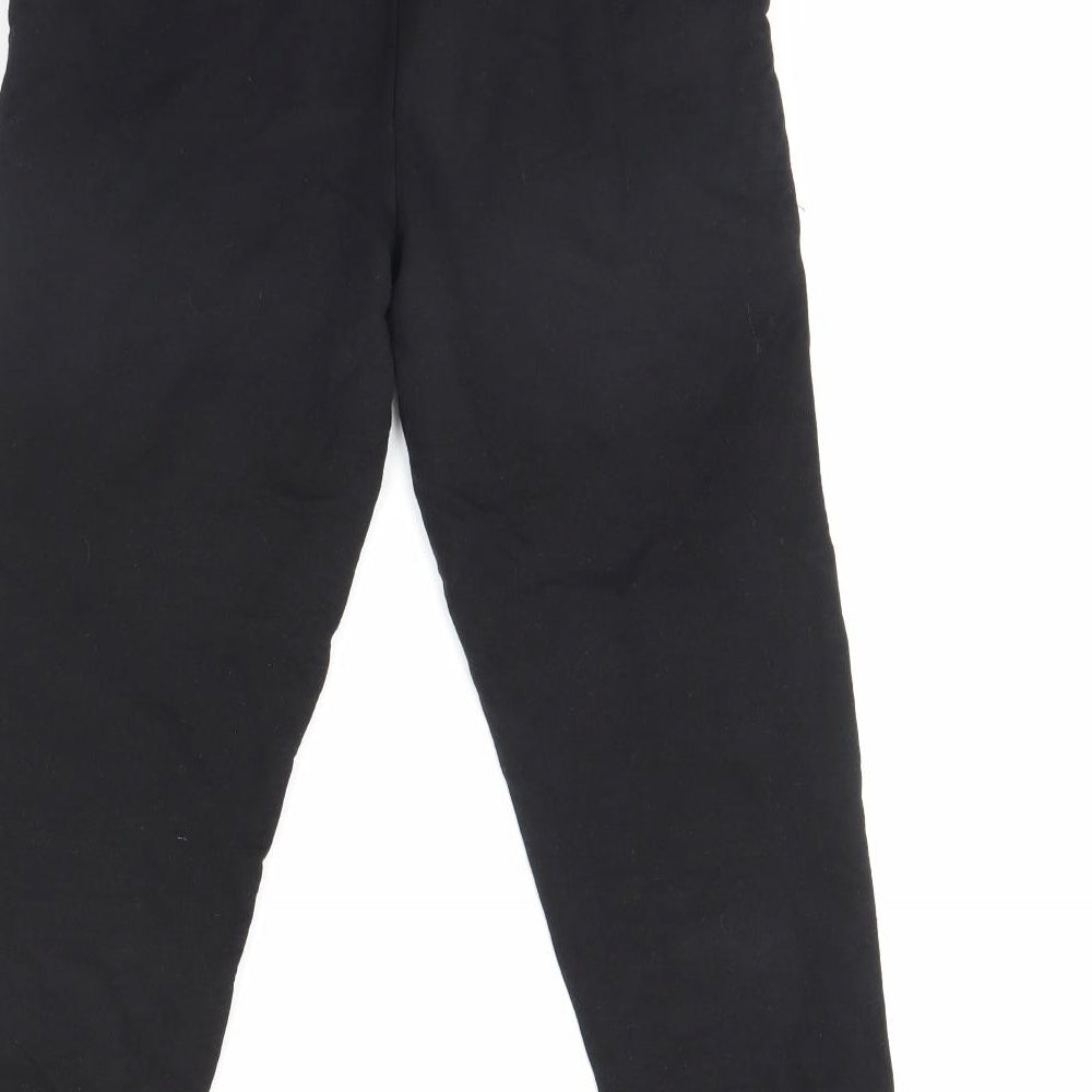Urban Outlaws Boys Black   Jogger Trousers Size 11 Years