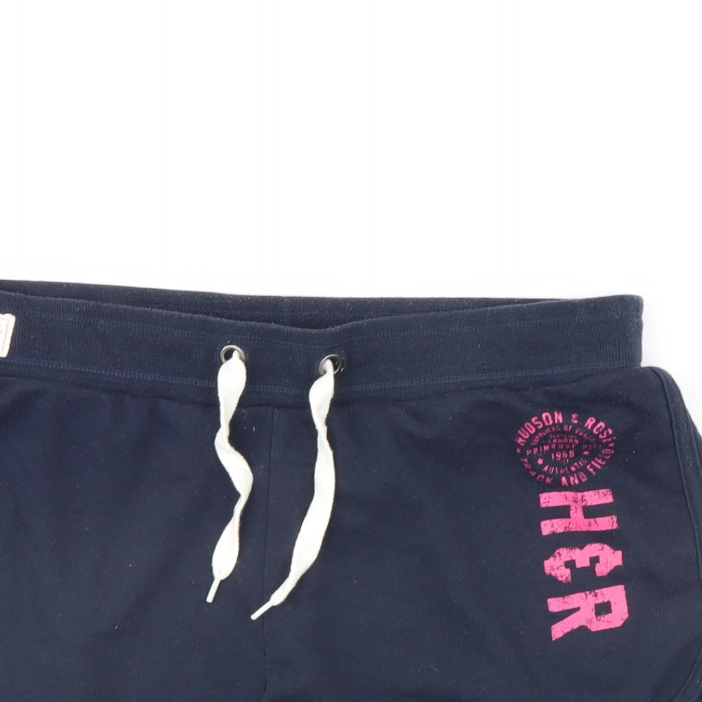 Hudson & Rose Womens Blue   Hot Pants Shorts Size 14