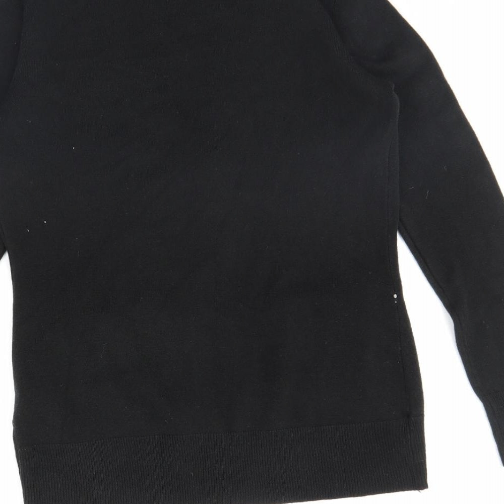 Atmosphere Womens Black   Cape Jumper Size 12