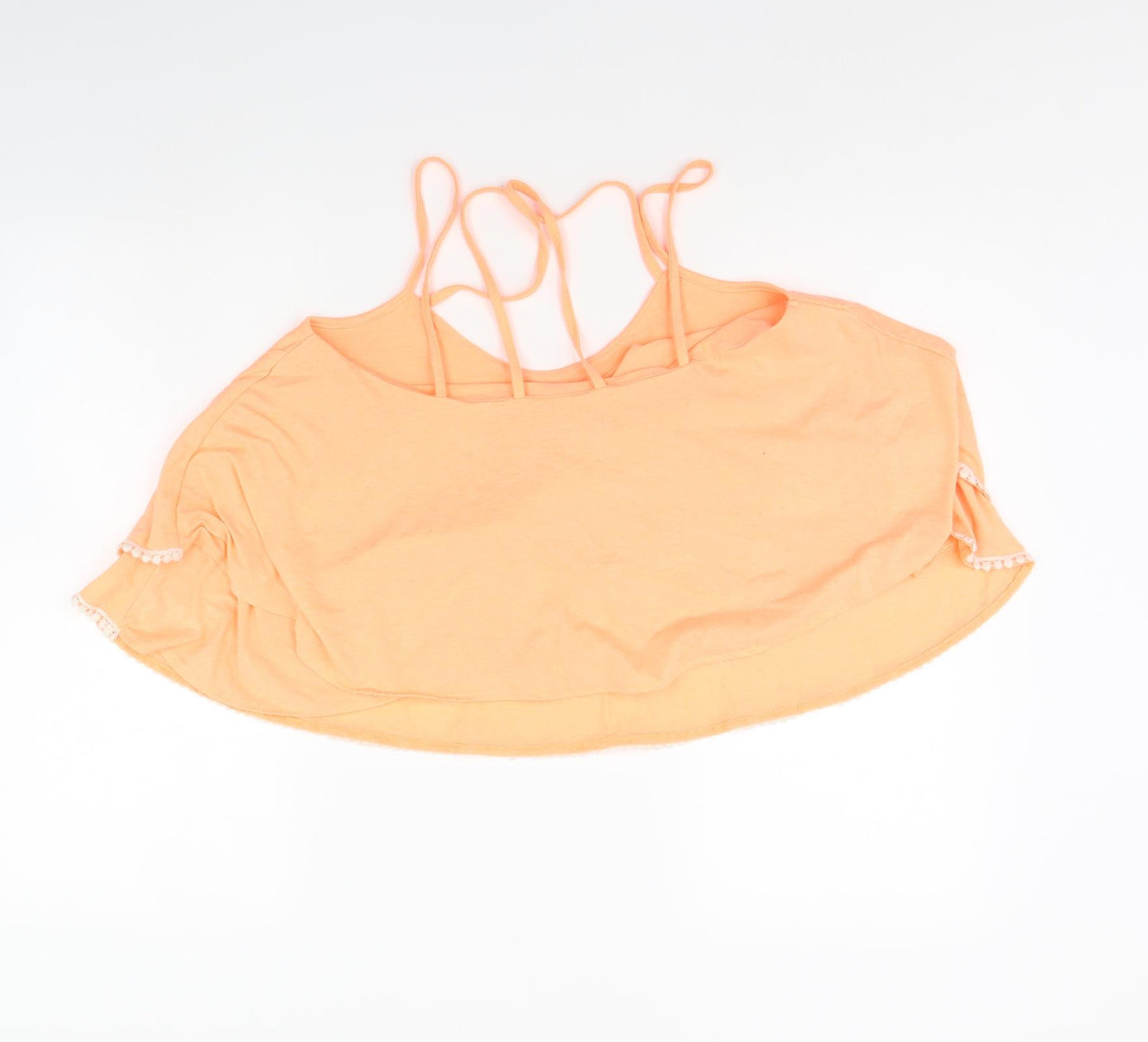 Atmosphere Womens Orange   Cropped Tank Size 12
