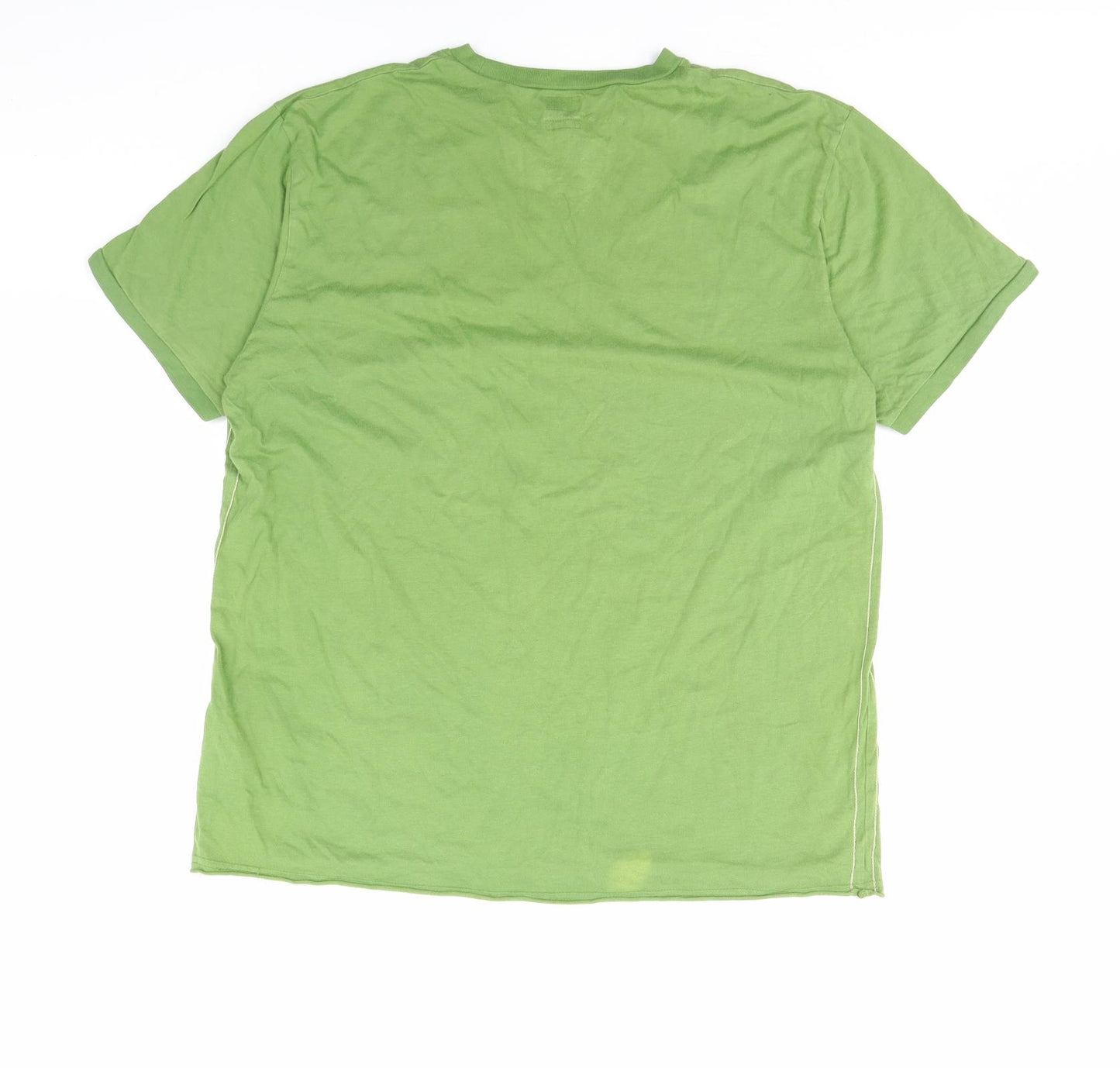 Firetrap Mens Green    T-Shirt Size L