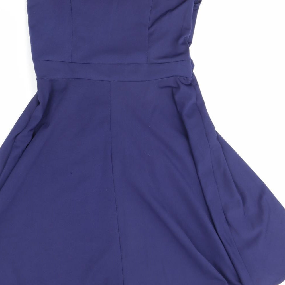 Preworn Womens Blue   Fit & Flare  Size 18