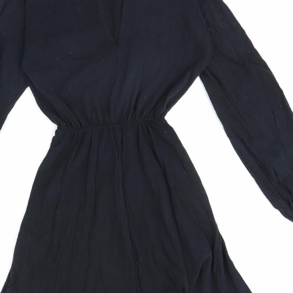 Topshop Womens Black   Fit & Flare  Size 6