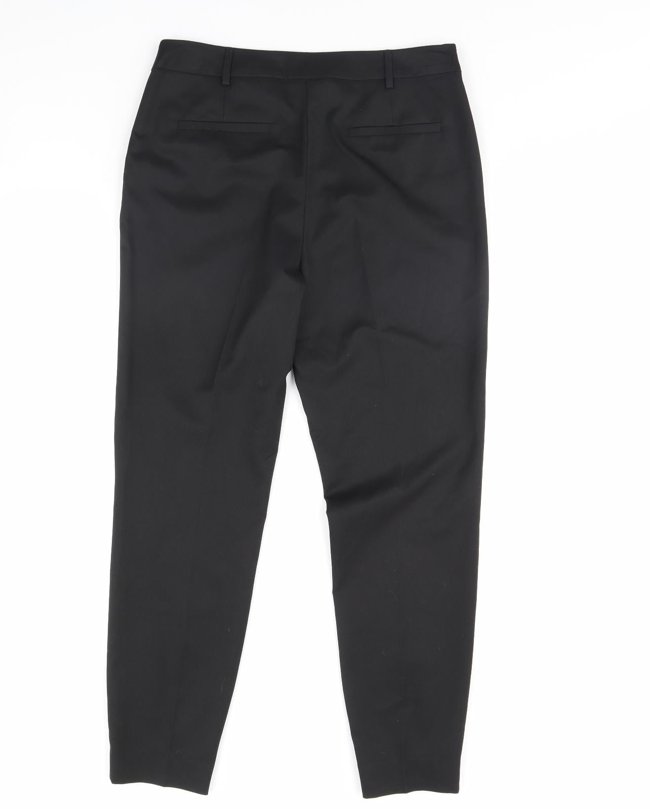 TU Womens Black   Dress Pants Trousers Size 12 L30 in