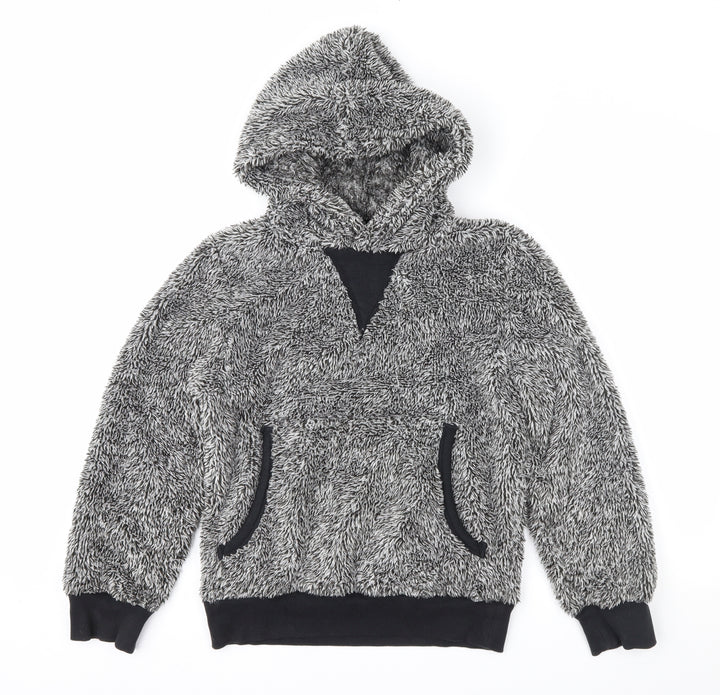 NEXT Girls Grey   Pullover Hoodie Size 11 Years