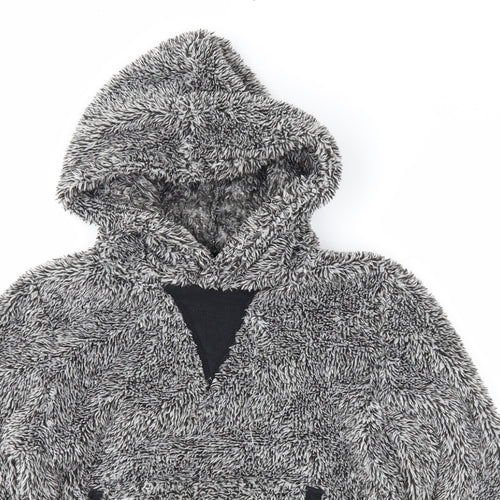 NEXT Girls Grey   Pullover Hoodie Size 11 Years