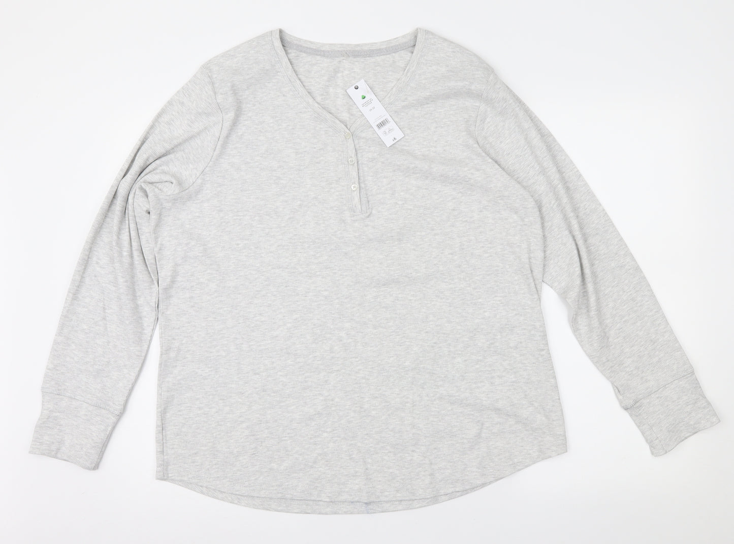 George Womens Grey   Basic T-Shirt Size 20
