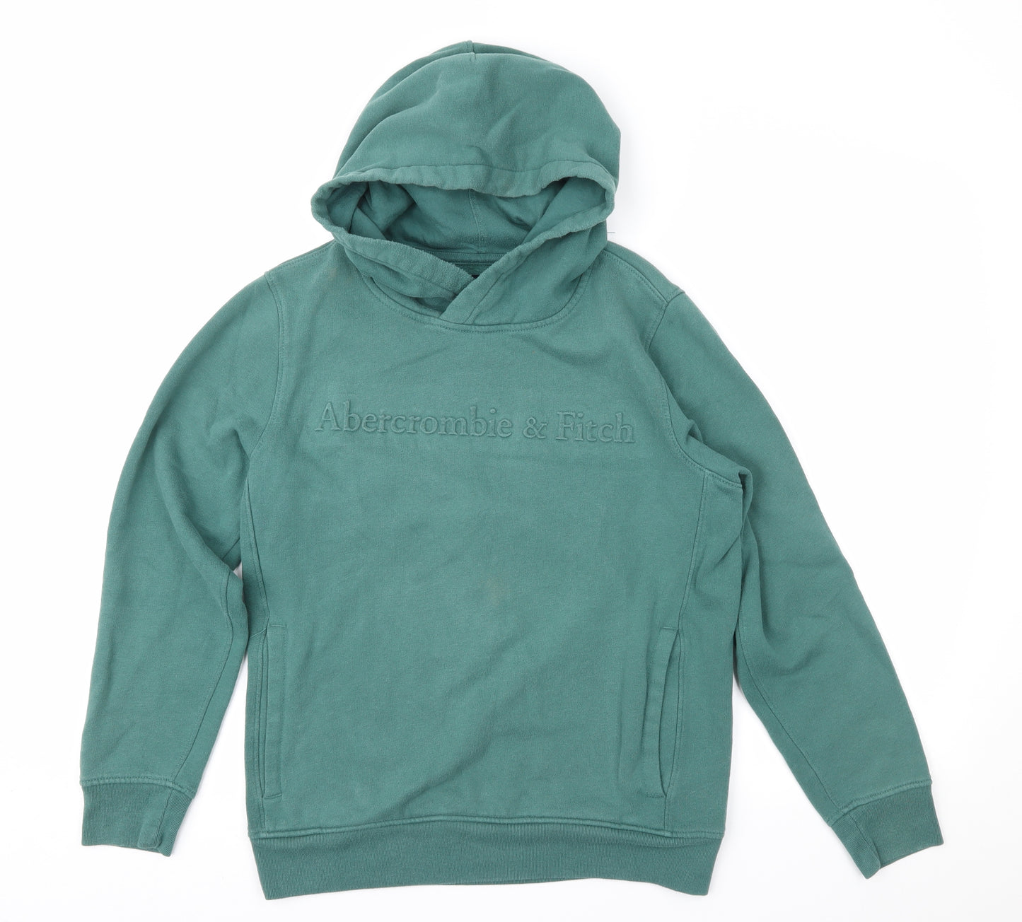 Abercrombie & Fitch Mens Green   Pullover Hoodie Size XS