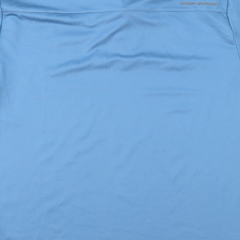 Under armour Mens Blue    Polo Size L