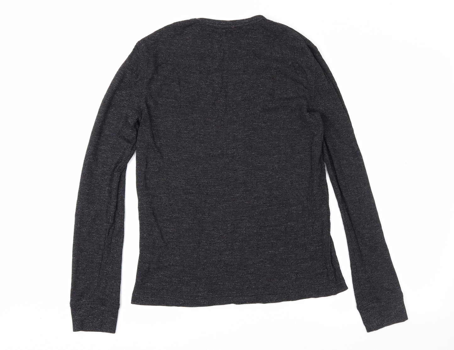 H&M Mens Black    T-Shirt Size S