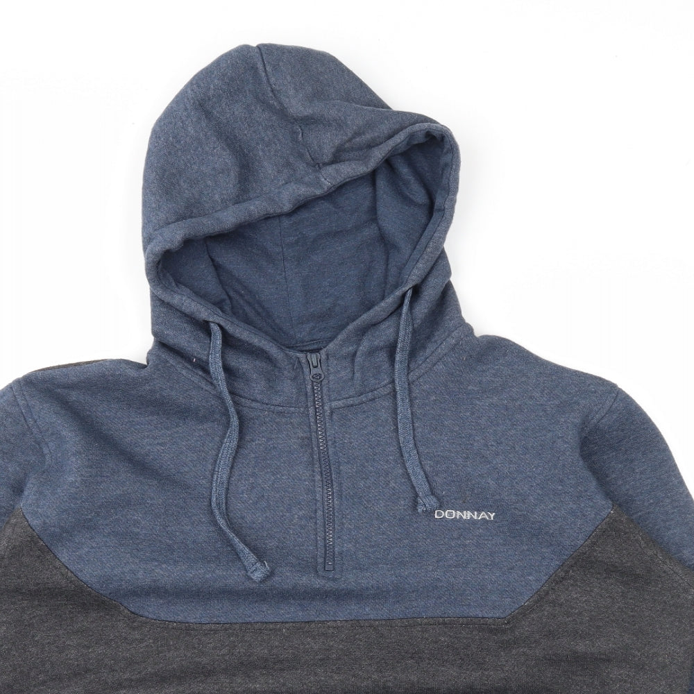 Donnay Mens Grey   Pullover Hoodie Size M