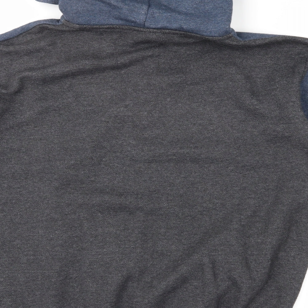 Donnay Mens Grey   Pullover Hoodie Size M