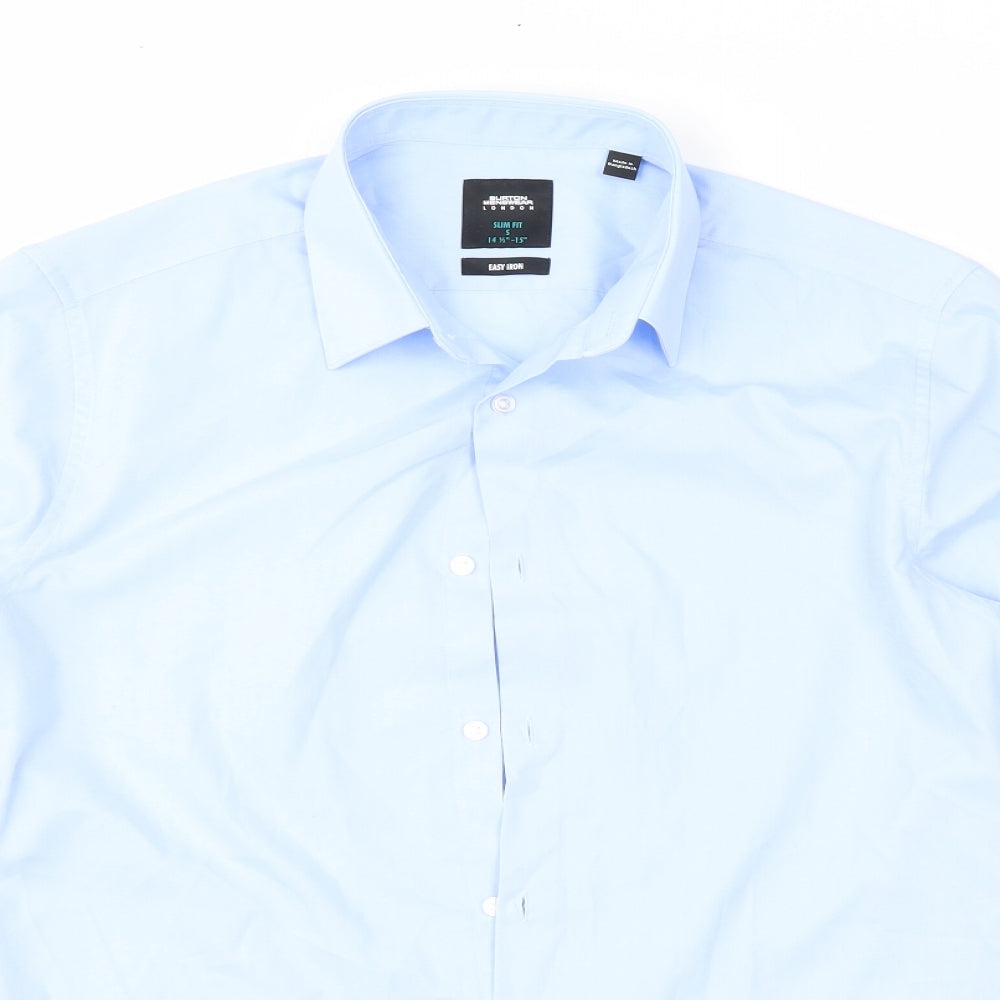 Burton Mens Blue    Button-Up Size 14.5