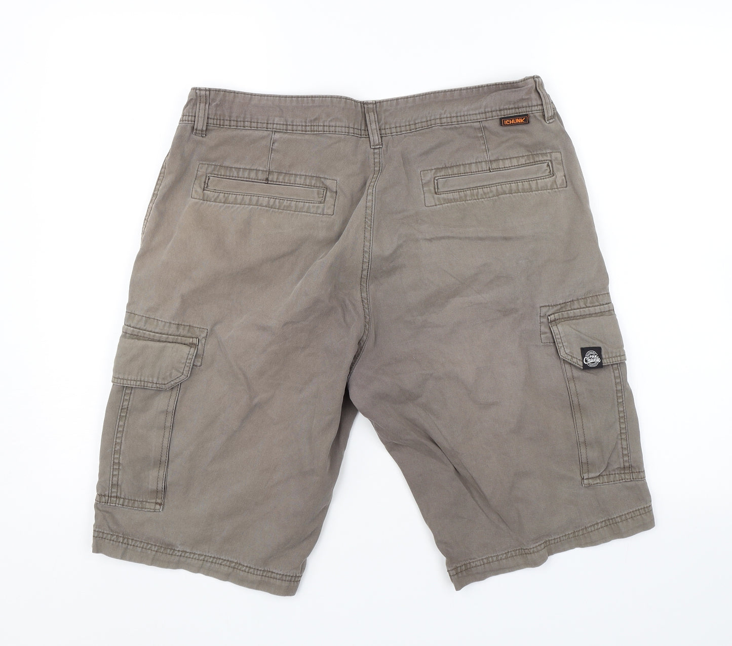 Fox Chunk Mens Brown   Cargo Shorts Size M