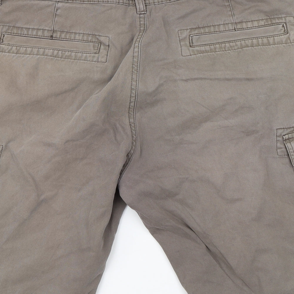 Fox Chunk Mens Brown   Cargo Shorts Size M
