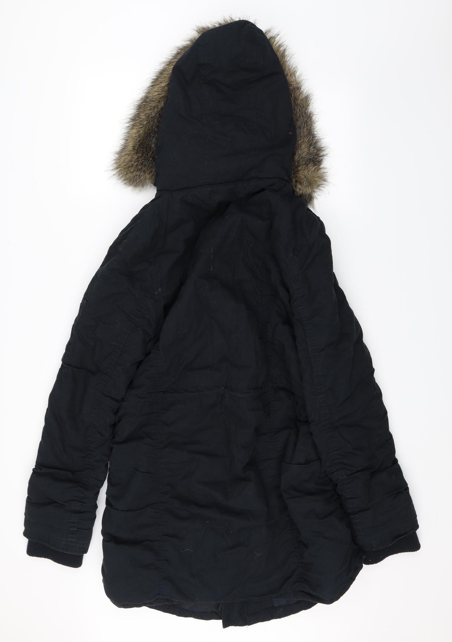 SoulCal&Co Womens Blue   Parka Jacket Size 14