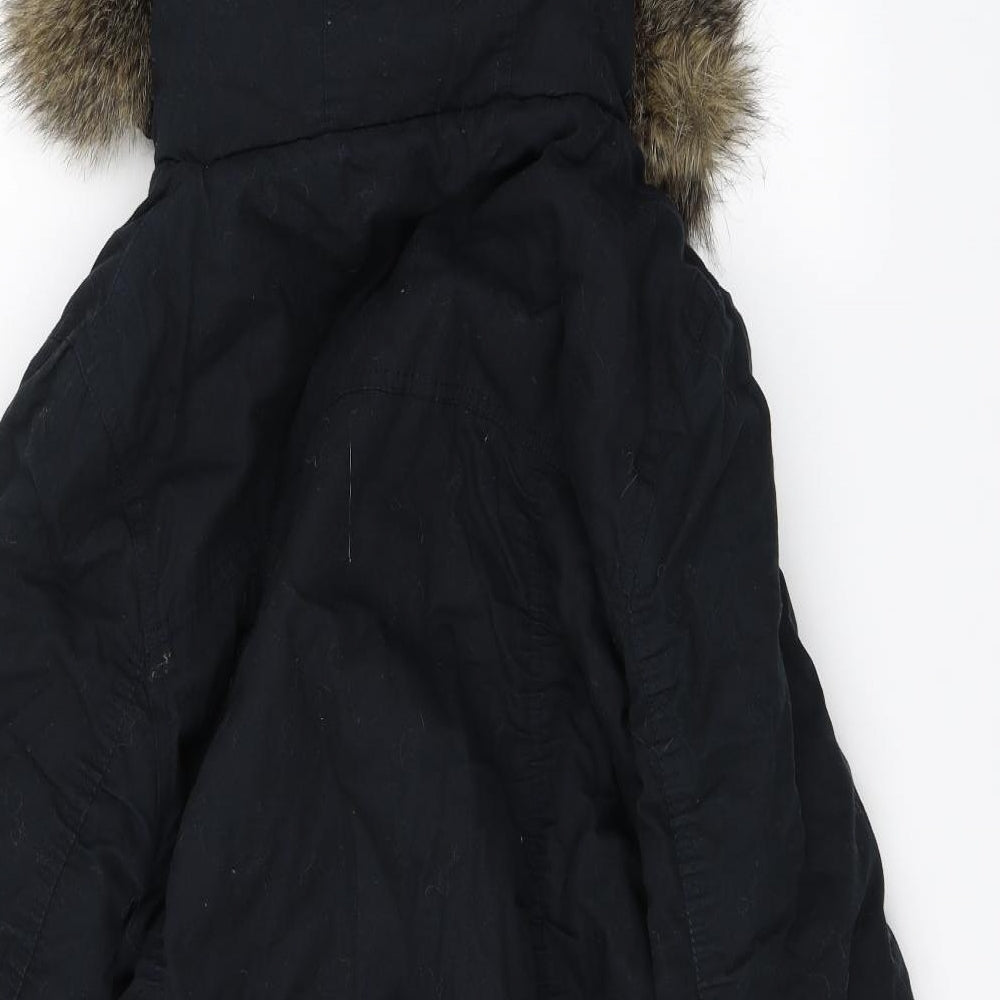 SoulCal&Co Womens Blue   Parka Jacket Size 14