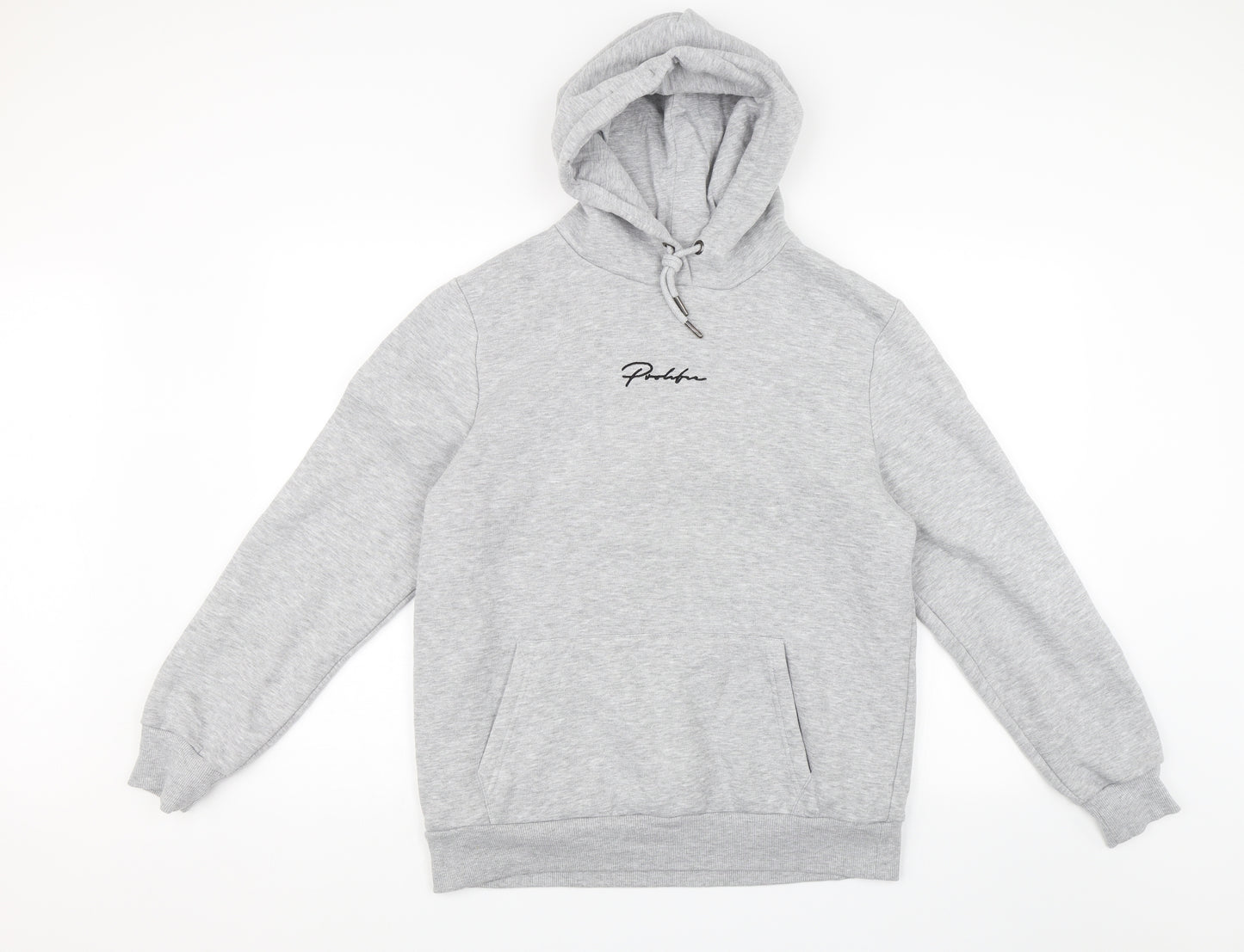 River Island Womens Grey   Pullover Hoodie Size M