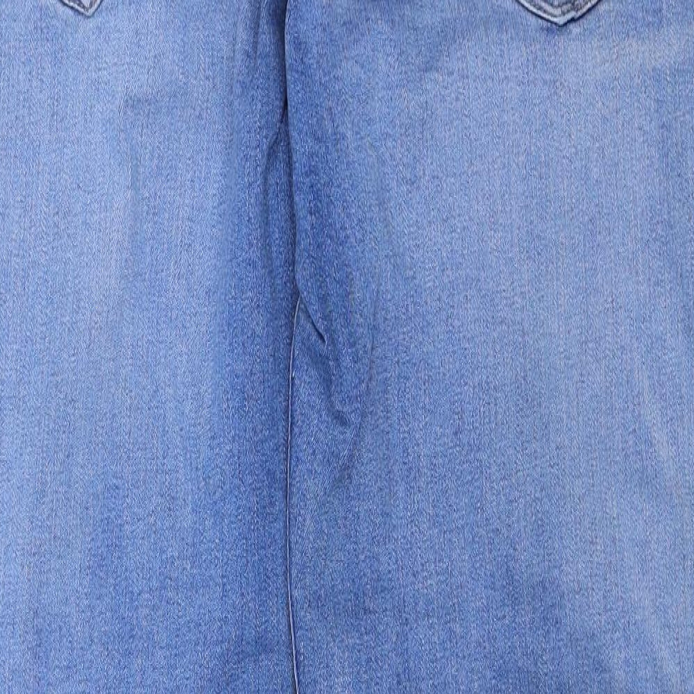 Denim & Co. Mens Blue  Denim Straight Jeans Size 32 in L28 in