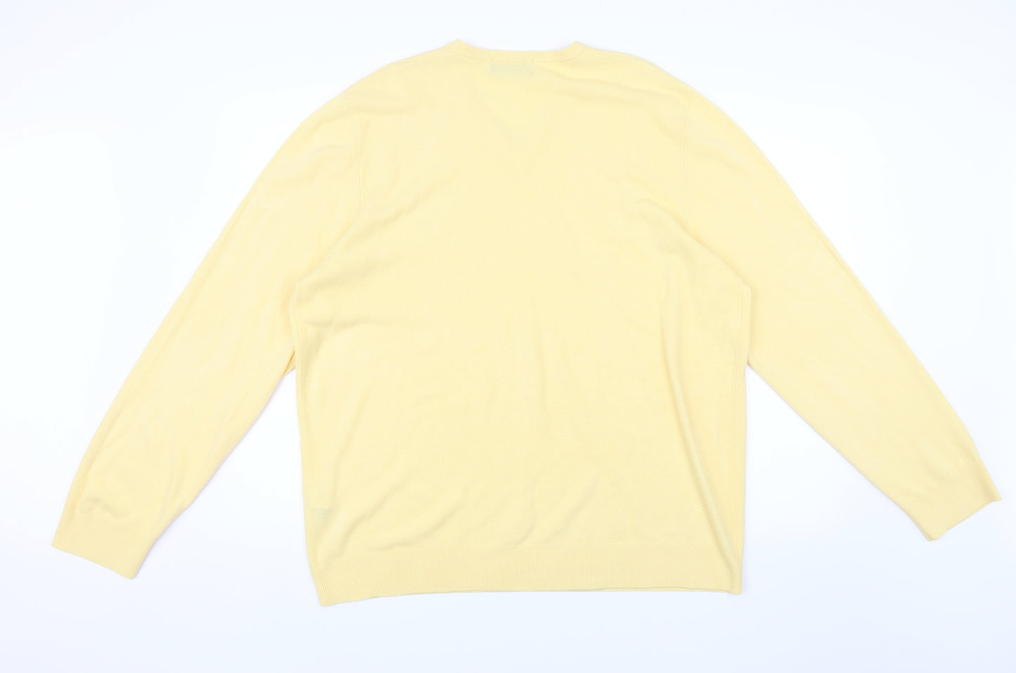 Blue Harbour Mens Yellow   Pullover Jumper Size XL