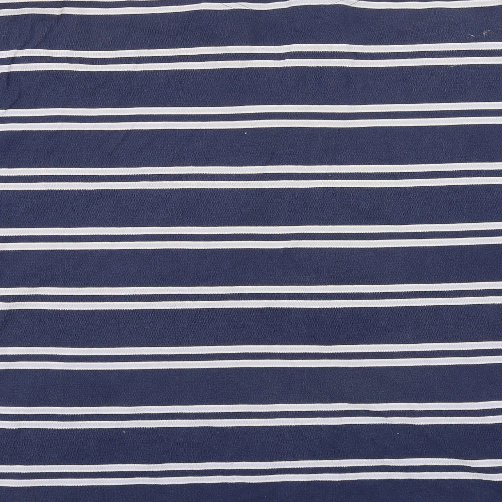 Marks and Spencer Mens Blue Striped   Polo Size L
