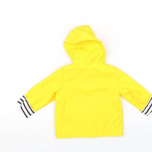 TU Baby Yellow   Rain Coat Jacket Size 3-6 Months