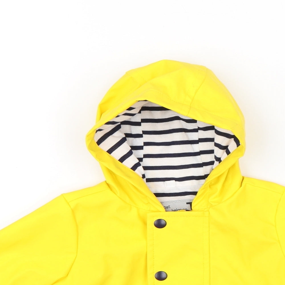 TU Baby Yellow   Rain Coat Jacket Size 3-6 Months