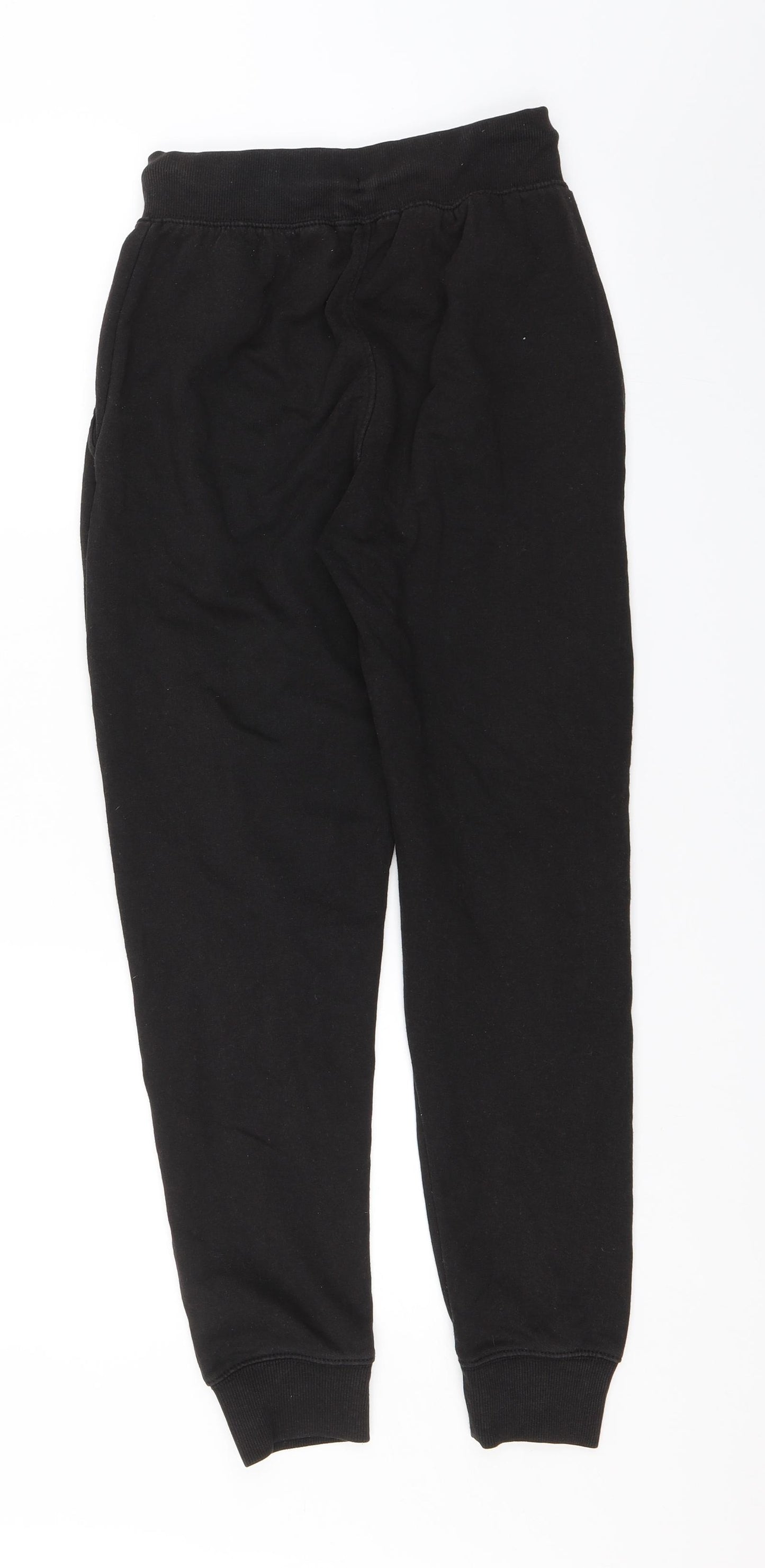 Missguided Womens Black   Sweatpants Trousers Size 8 L27 in - Distressed