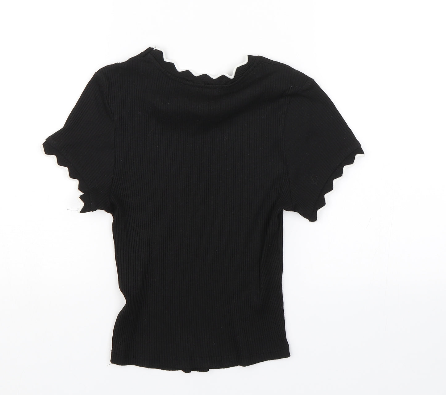 Primark Womens Black   Basic Blouse Size XS