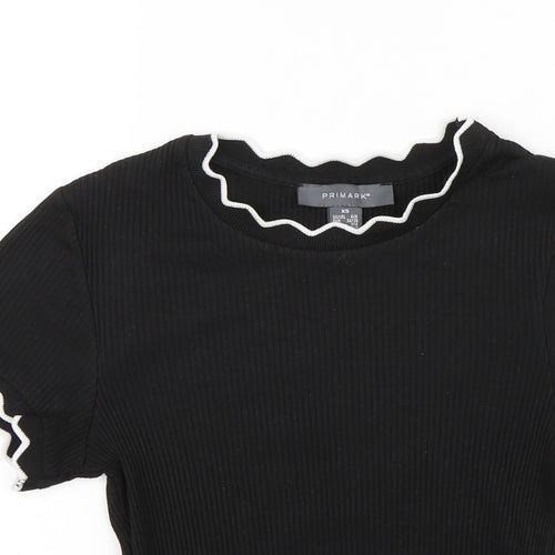 Primark Womens Black   Basic Blouse Size XS