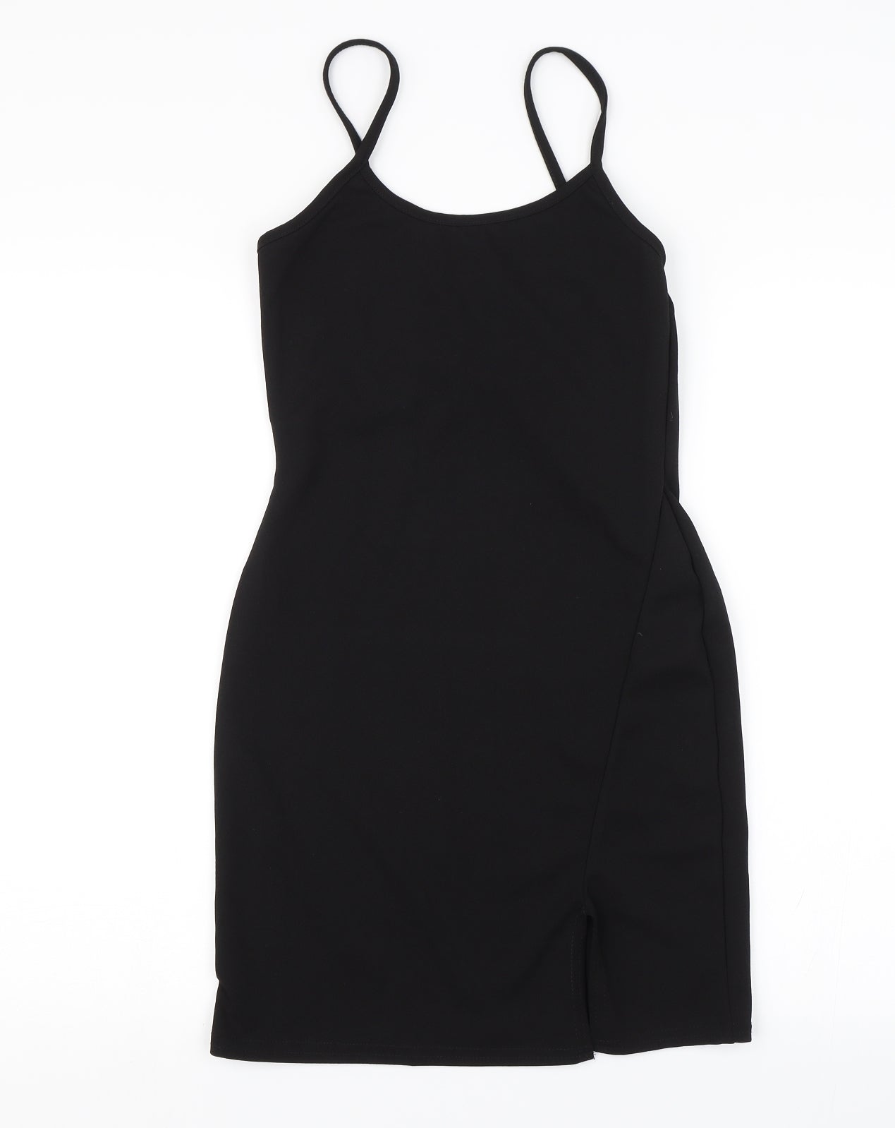 PRETTYLITTLETHING Womens Black   Mini  Size 8