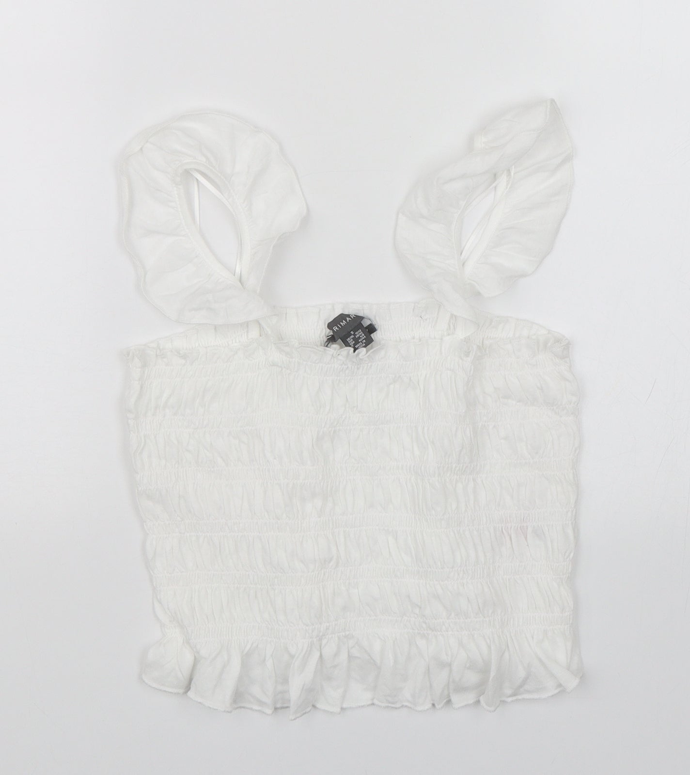 Primark Womens White   Basic Blouse Size S