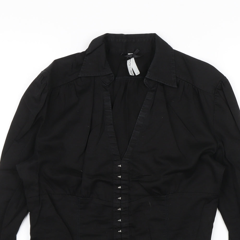 NEXT Womens Black   Basic Blouse Size 12