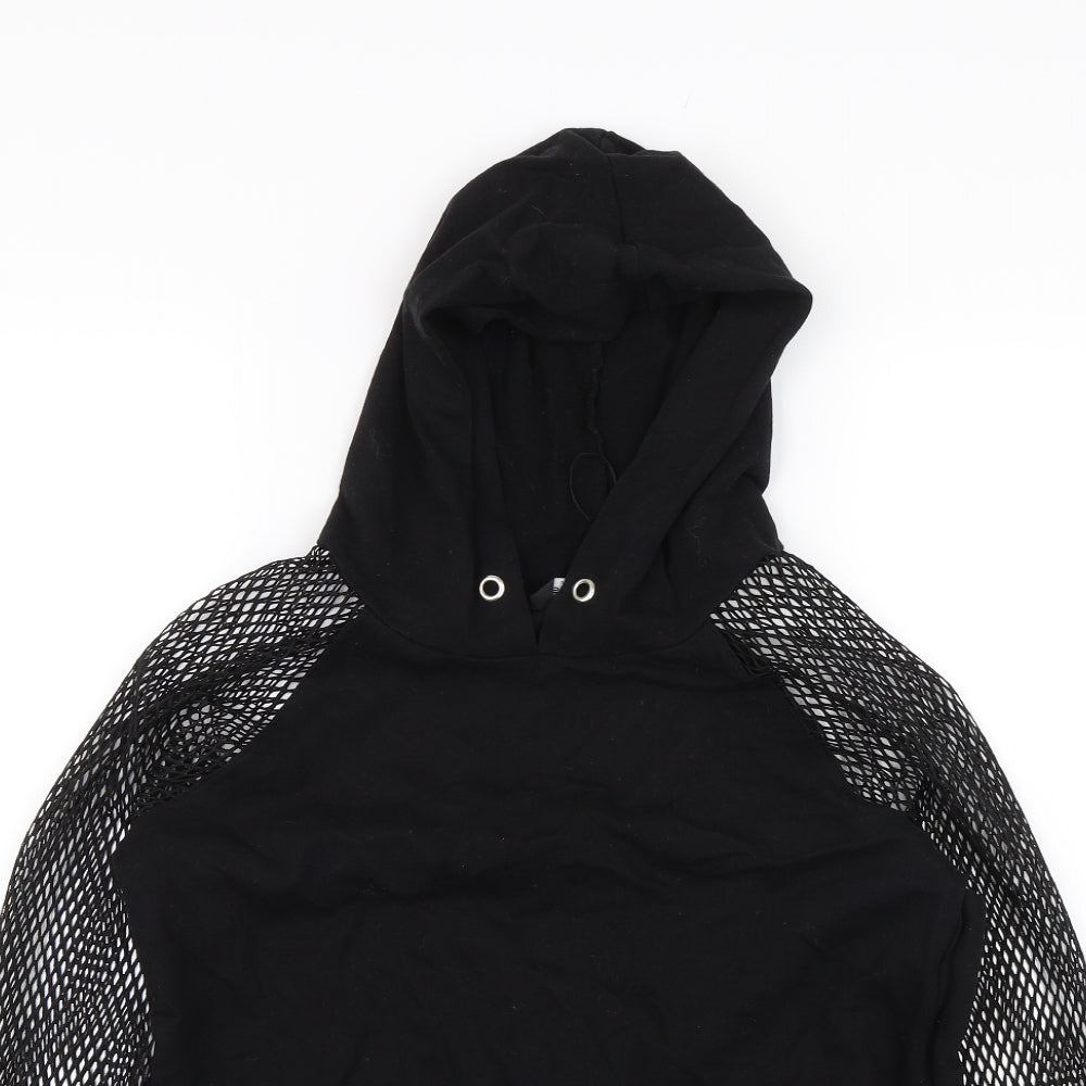 Select Womens Black   Pullover Hoodie Size 8