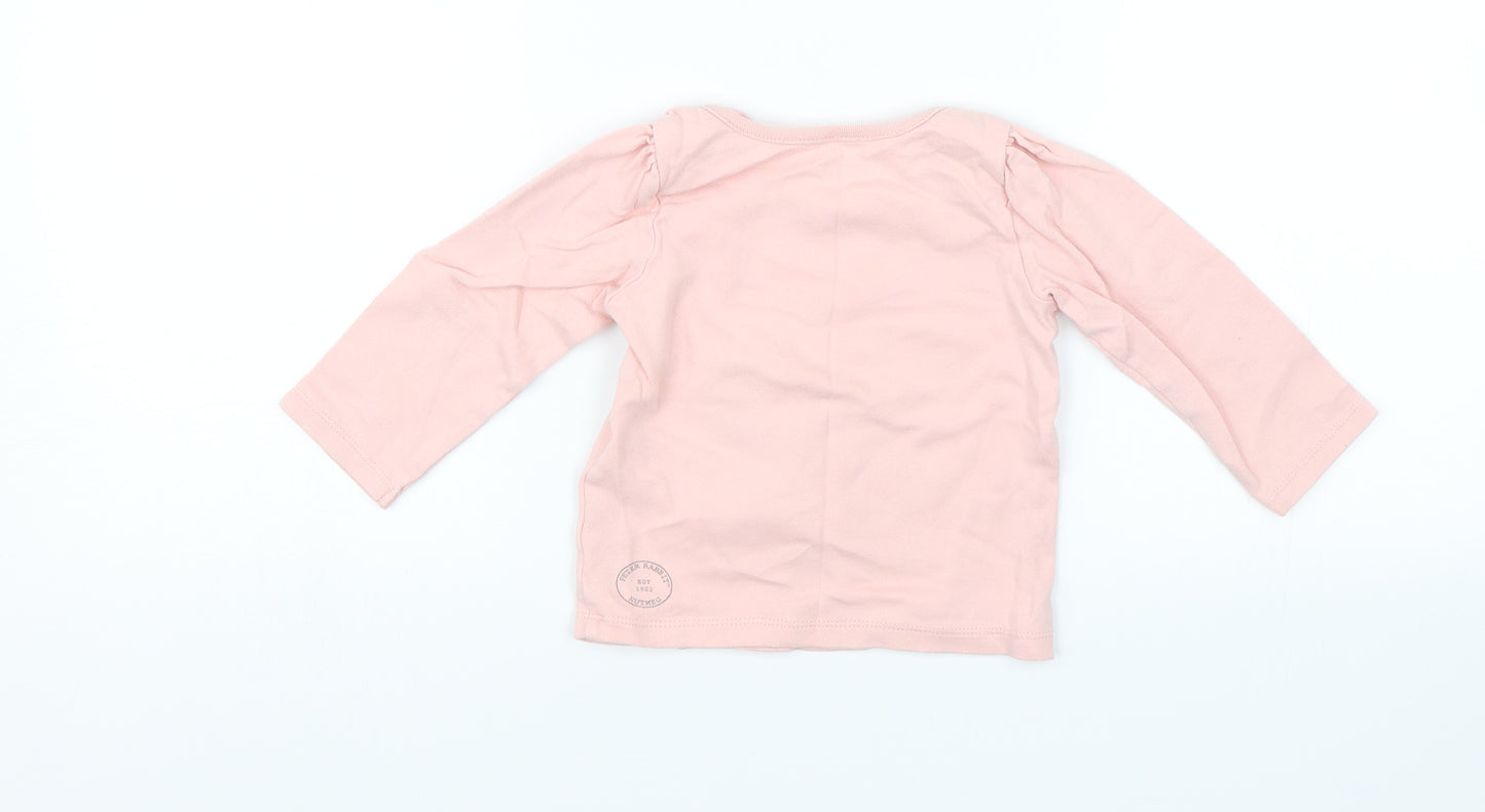 Peter Rabbit Baby Pink Solid   Pyjama Top Size 18-24 Months