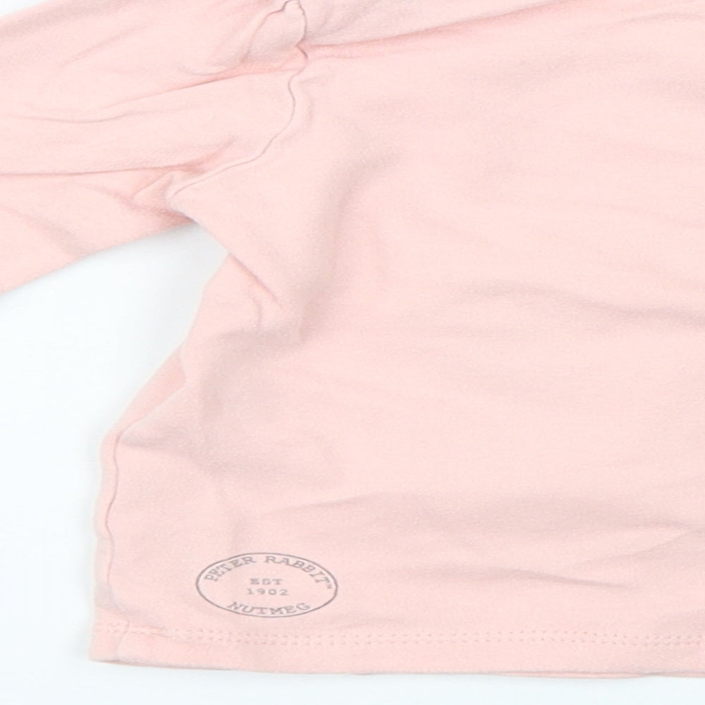 Peter Rabbit Baby Pink Solid   Pyjama Top Size 18-24 Months