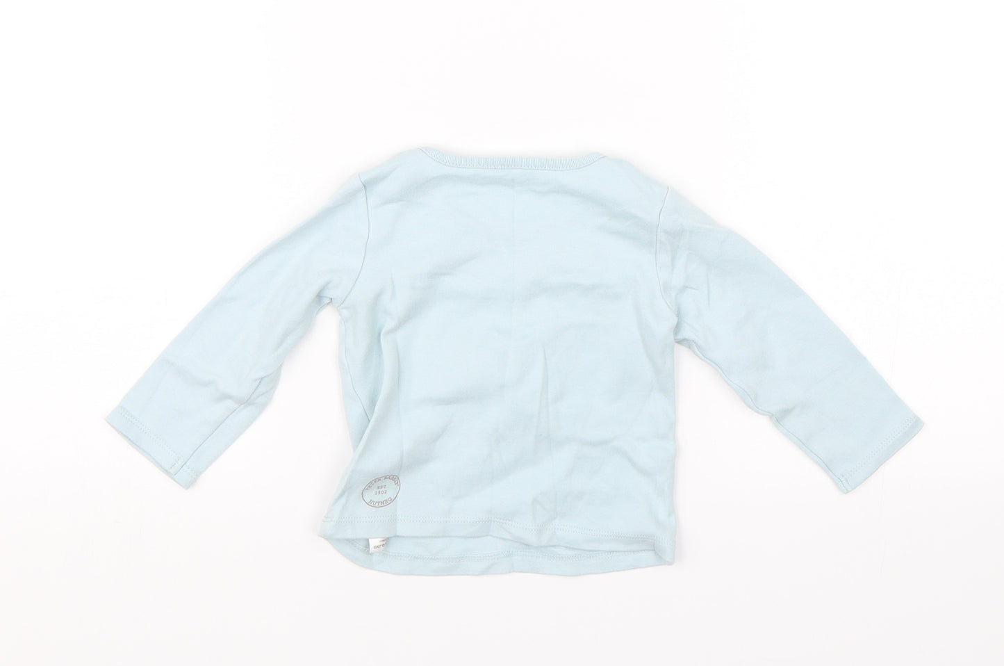 Peter Rabbit Baby Blue Solid   Pyjama Top Size 12-18 Months